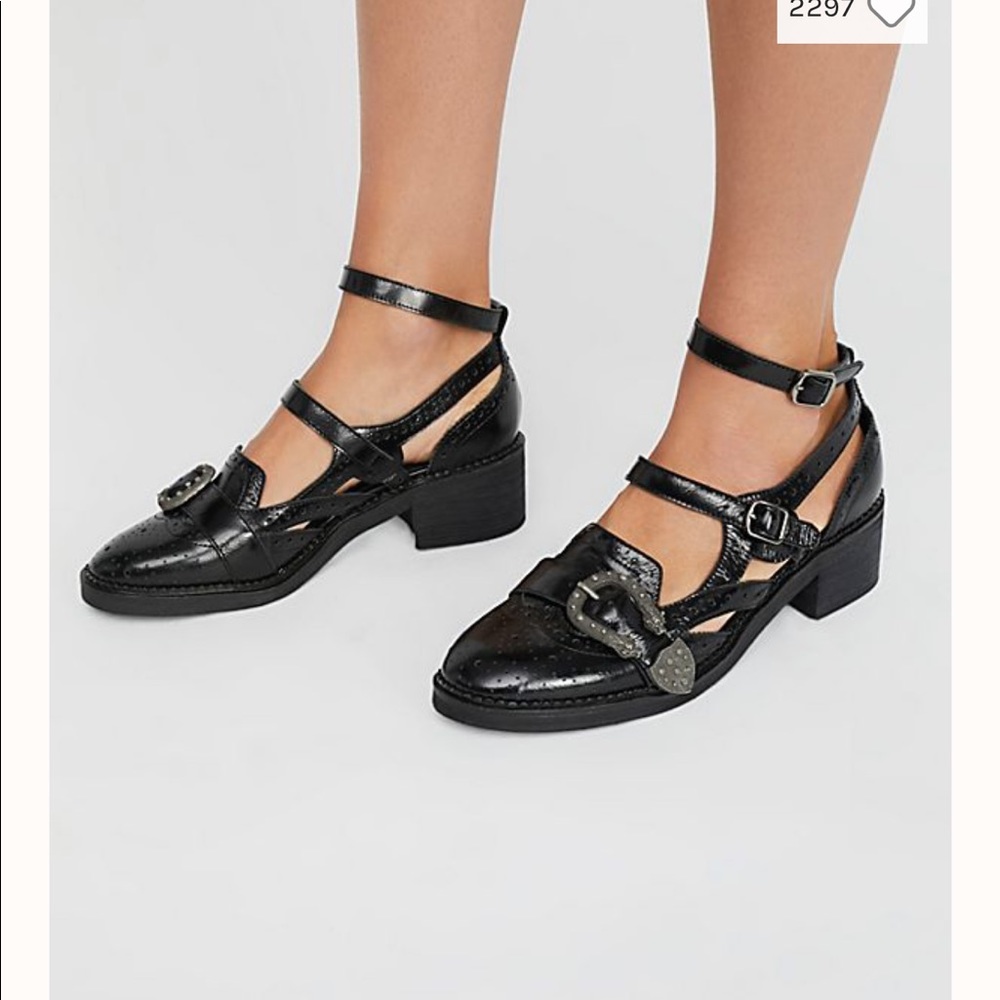 FREE PEOPLE thunderbird oxfords